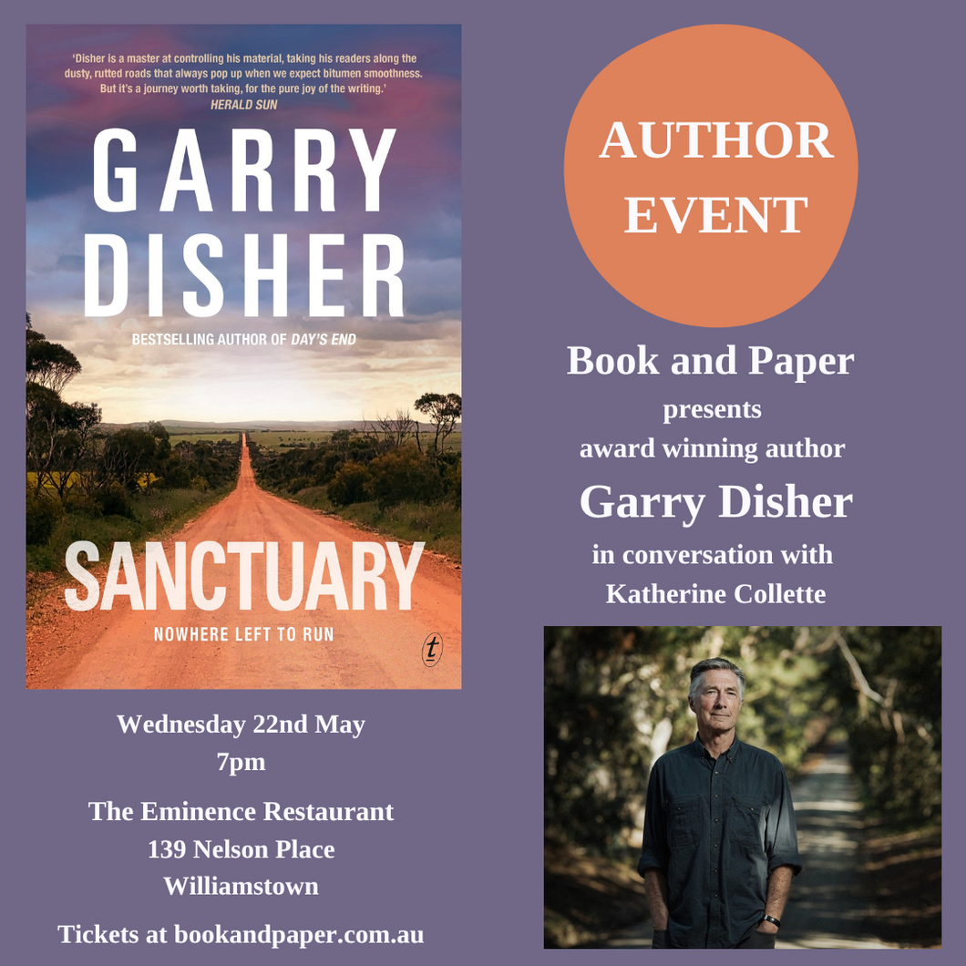 AUTHOR EVENT Garry Disher