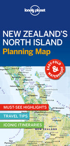 Lonely Planet North Island Planning Map
