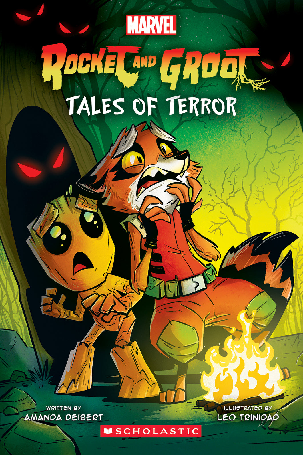 Rocket and Groot Tales of Terror by Amanda Deibert