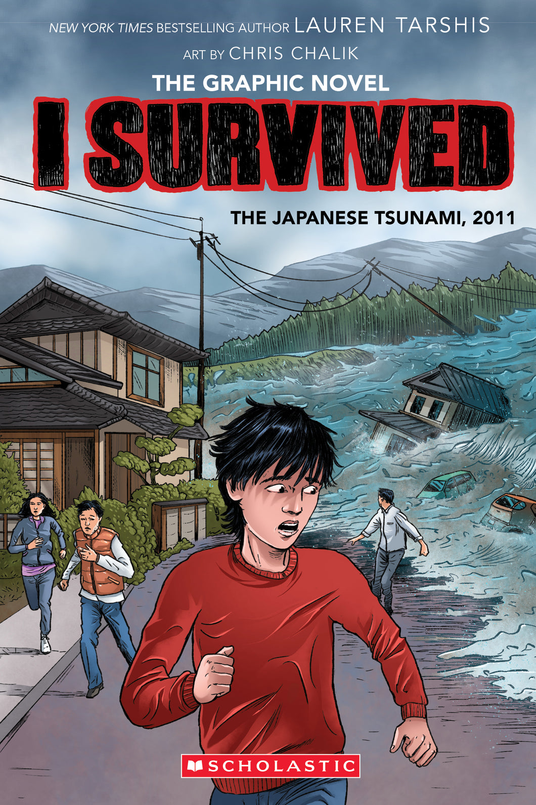 I Survived The Japanese Tsunami, 2011 (The Graphic Novel) by Lauren Tarshis
