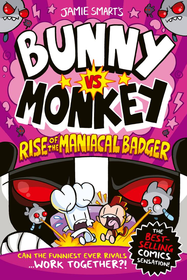 Bunny vs Monkey 5: Rise of the Maniacal Badger by Jamie Smart