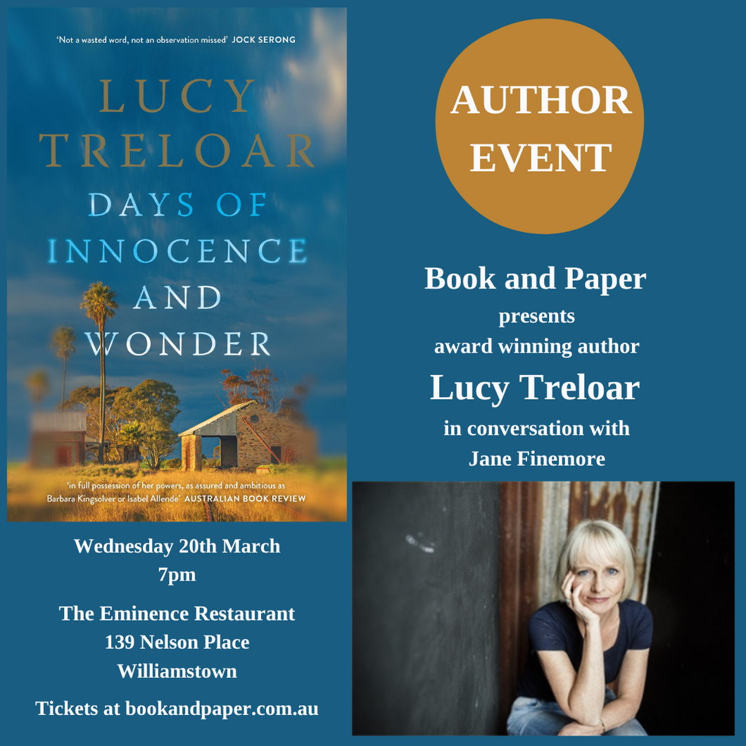 AUTHOR EVENT Lucy Treloar