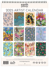 Load image into Gallery viewer, Earth Greetings 2025 Artist Calendar
