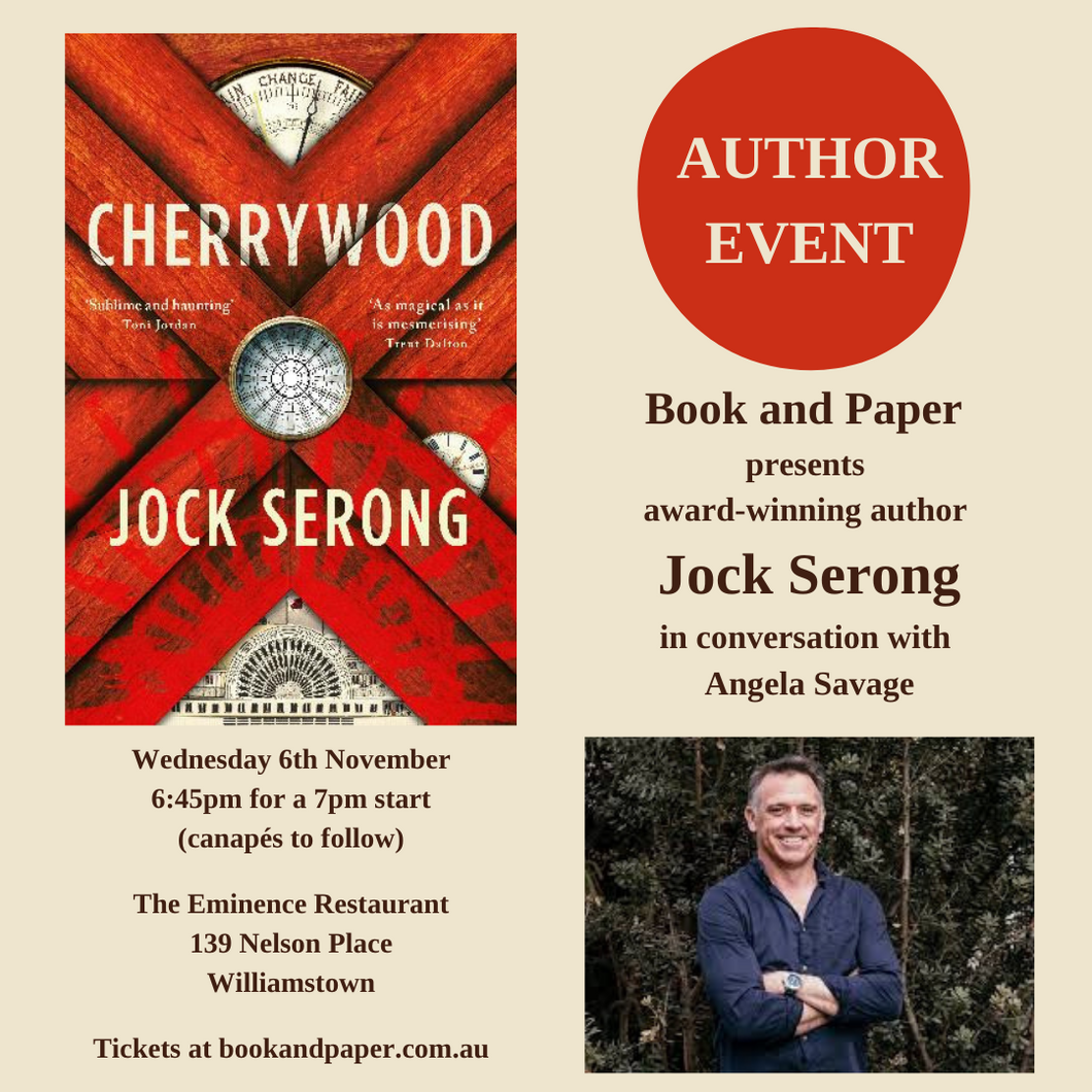 AUTHOR EVENT Jock Serong