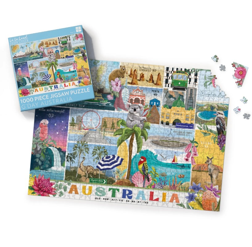 La La Land G'Day Australia 1000 Piece Puzzle