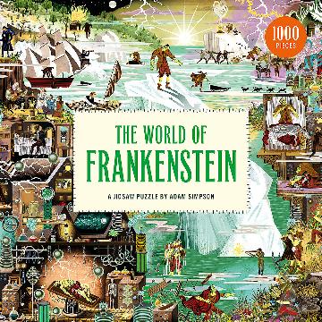 The World of Frankenstein 1000 Piece Puzzle