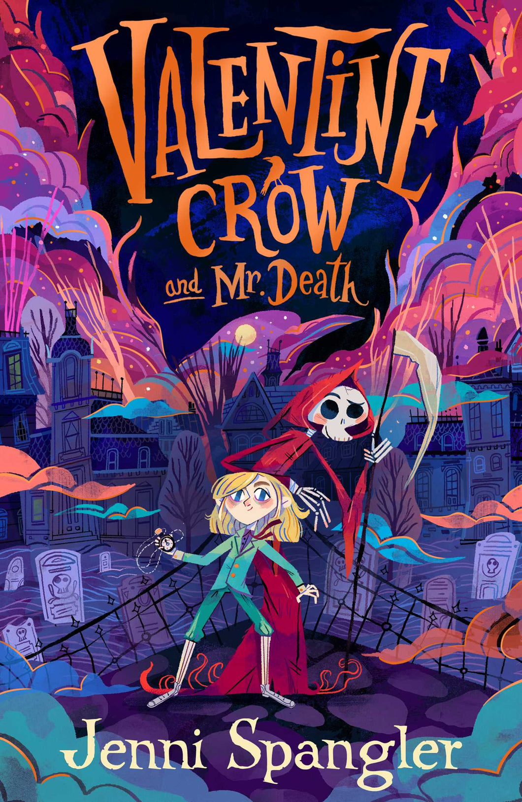 Valentine Crow and Mr. Death by Jenni Spangler