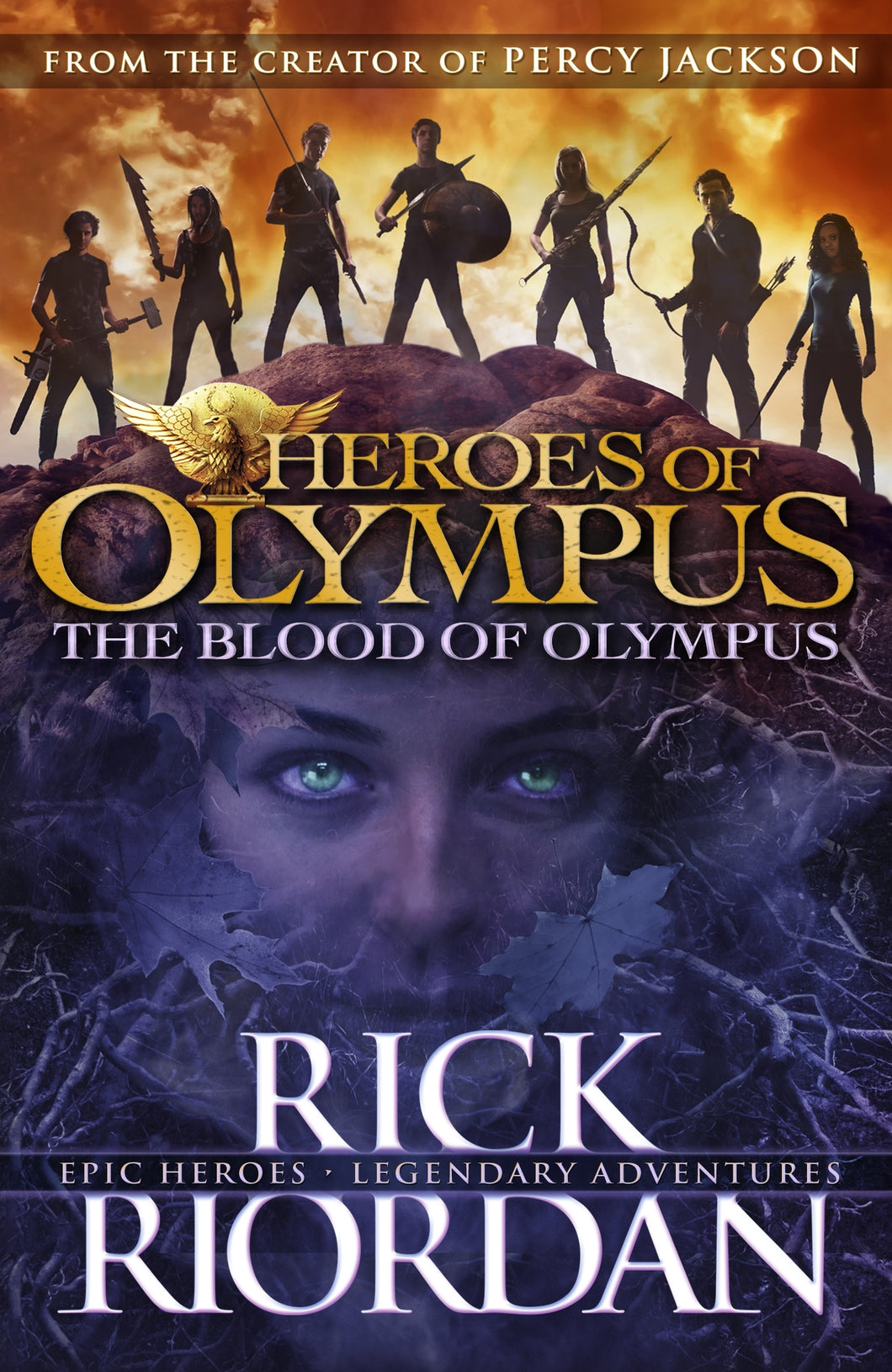 Heroes of Olympus 5 The Blood of Olympus by Rick Riordan