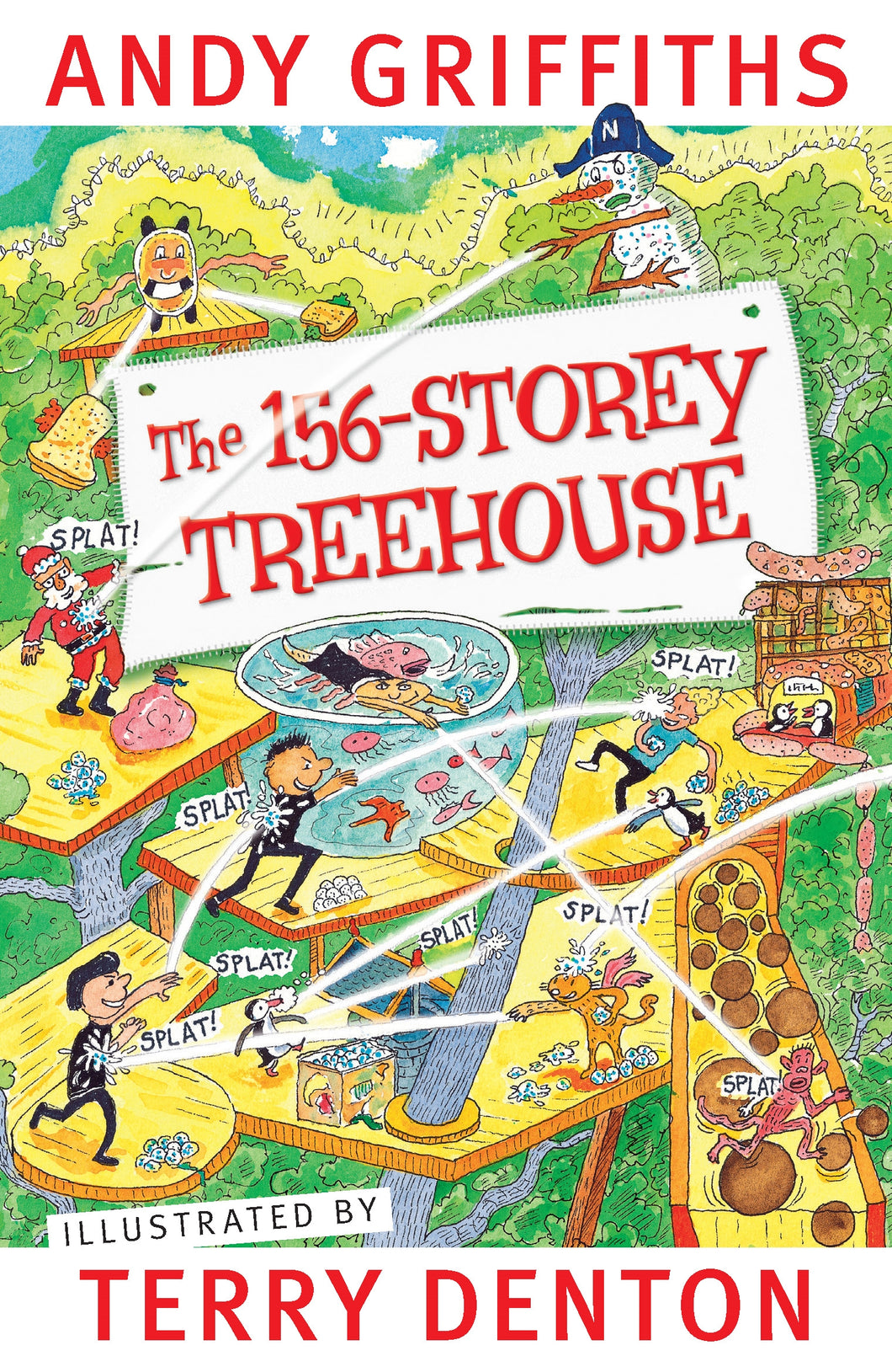 The 156-Storey Treehouse by Andy Griffiths and Terry Denton